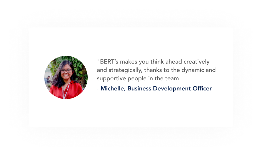 Employee profile: Michelle. Image